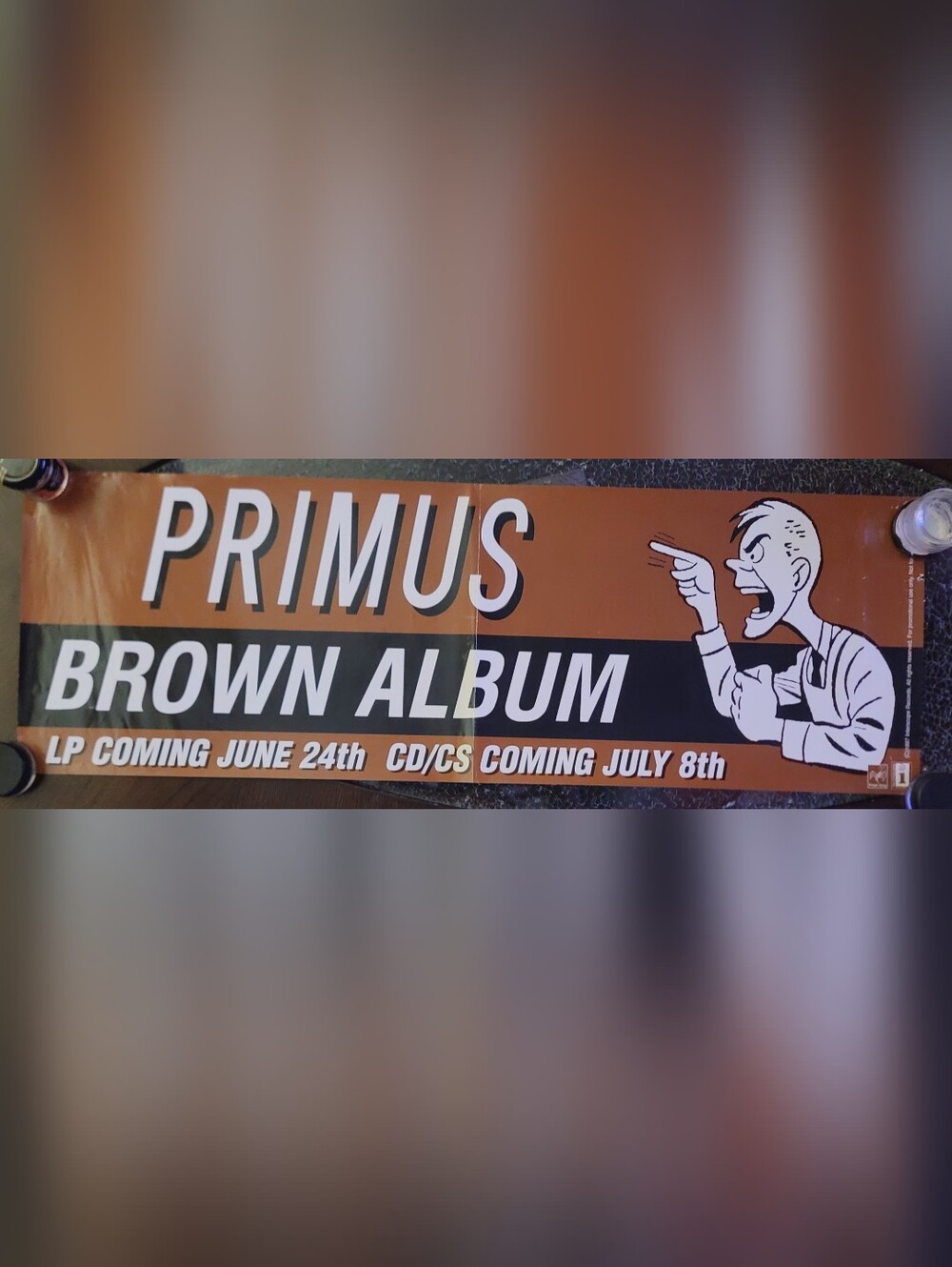 Primus The Brown Album Vintage Poster